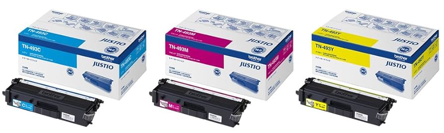 TN-493BK TN-493C TN-493M TN-493Y 互換4色セット Amazon.co.jp: [ セット品 ] TN-493C / TN-493M / TN-493Y